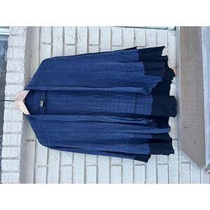 Njeri Designs Kimono Shawl Lagenlook Layering Coverall Women's Size P